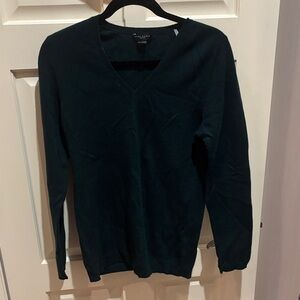 Black V-Neck Sweater